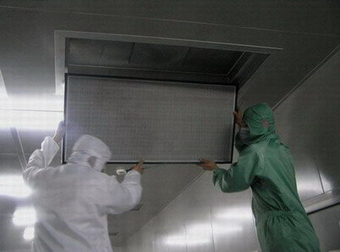 潔凈室高效過(guò)濾器安裝 潔凈室高效過(guò)濾器安裝